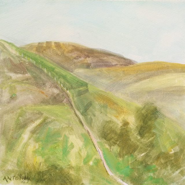 Peak District - Edale as the sun sets