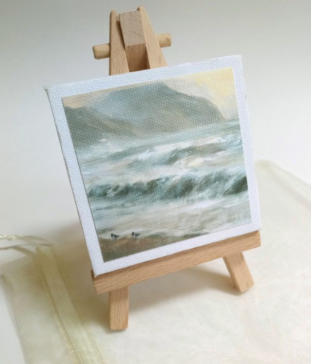 Golden Cap - blustery day