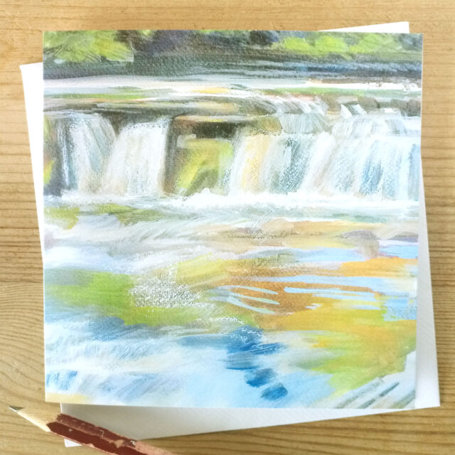 Aysgarth Falls - colourful times