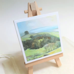 Miniprints with easel